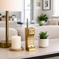 Gold Phone Figurine