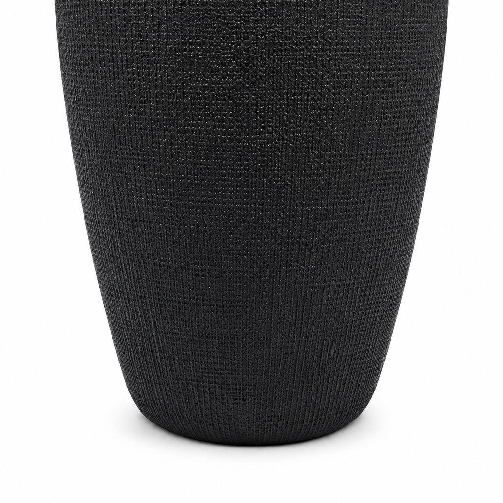 Noir Beaded Vase