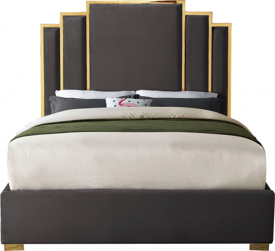 Camila Grey Queen Bed
