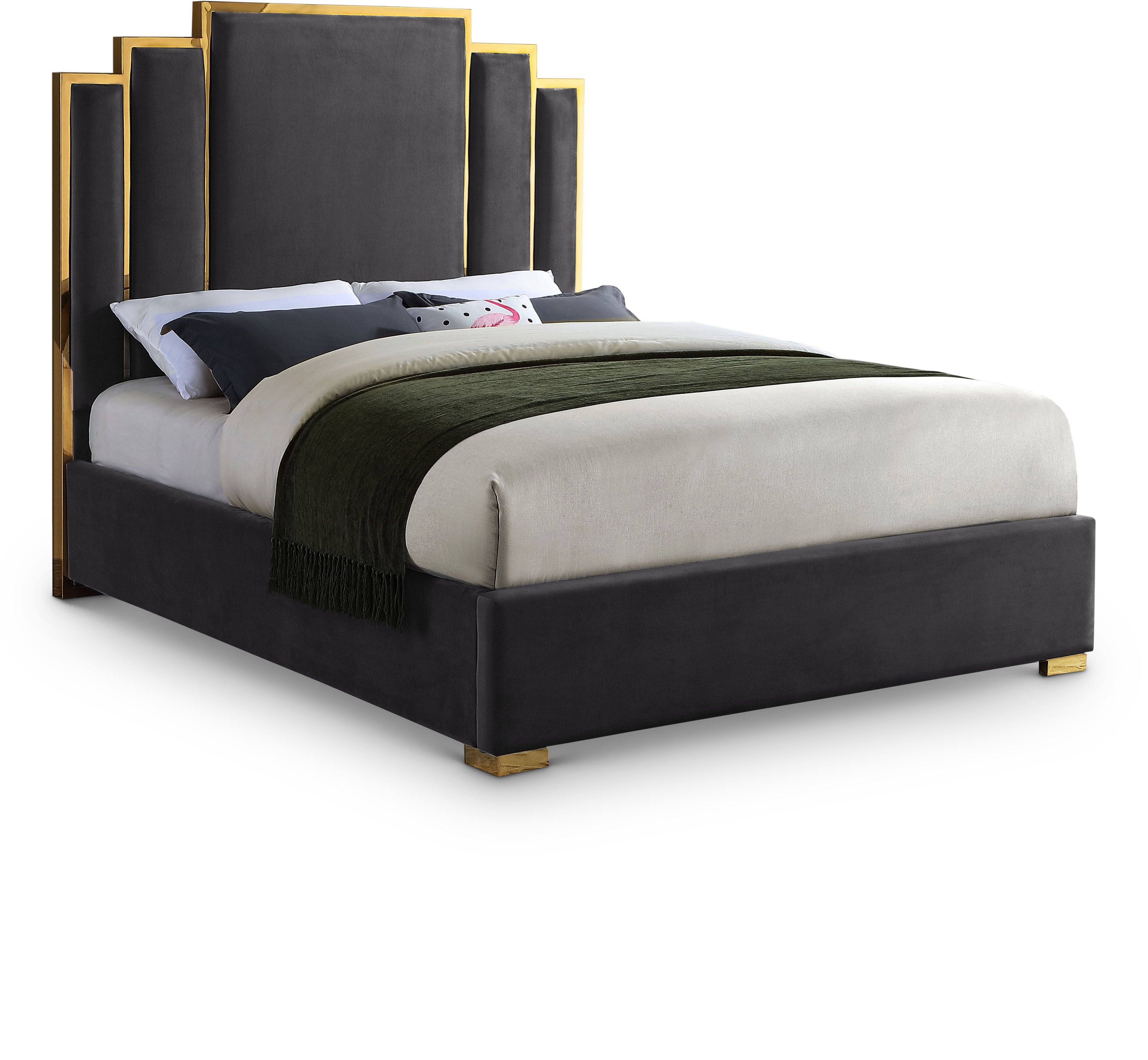 Camila Grey Queen Bed