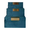 Velvet Jewerly Boxes (set of 3)