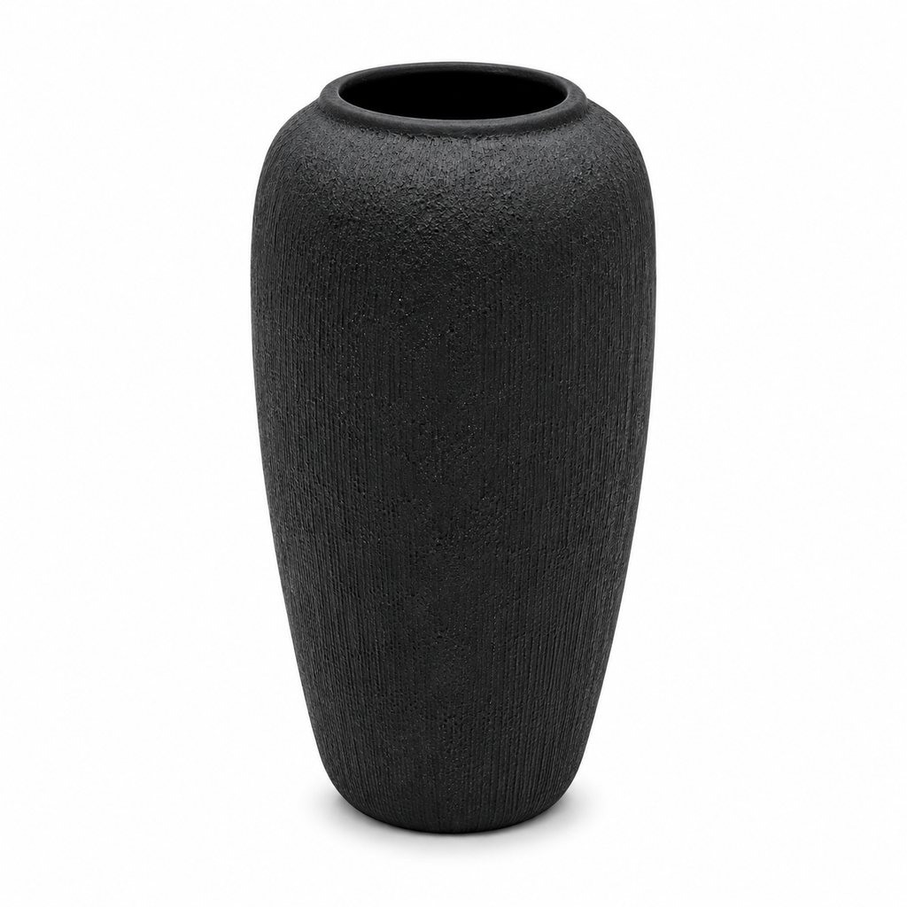 Noir Beaded Vase
