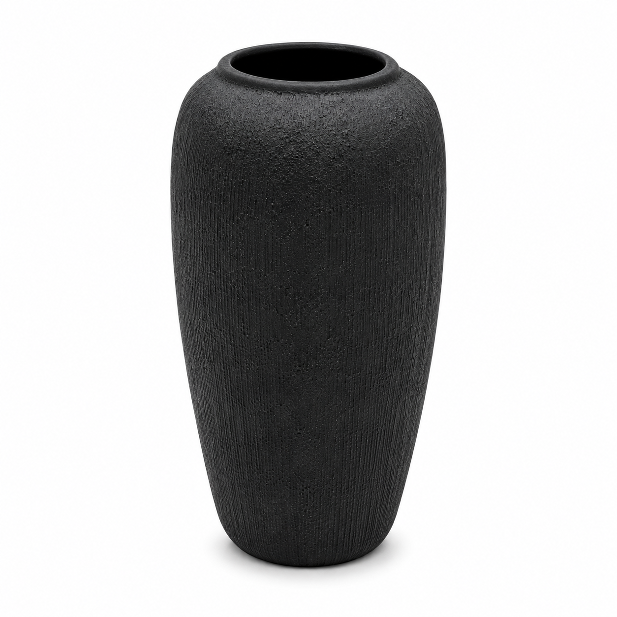 Noir Beaded Vase