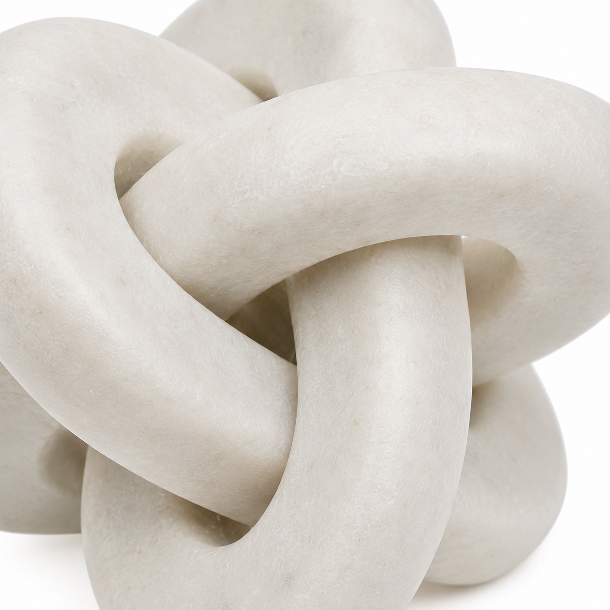 White Knot Decor
