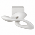 Abstract White Sculpture