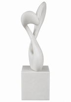 Abstract White Sculpture