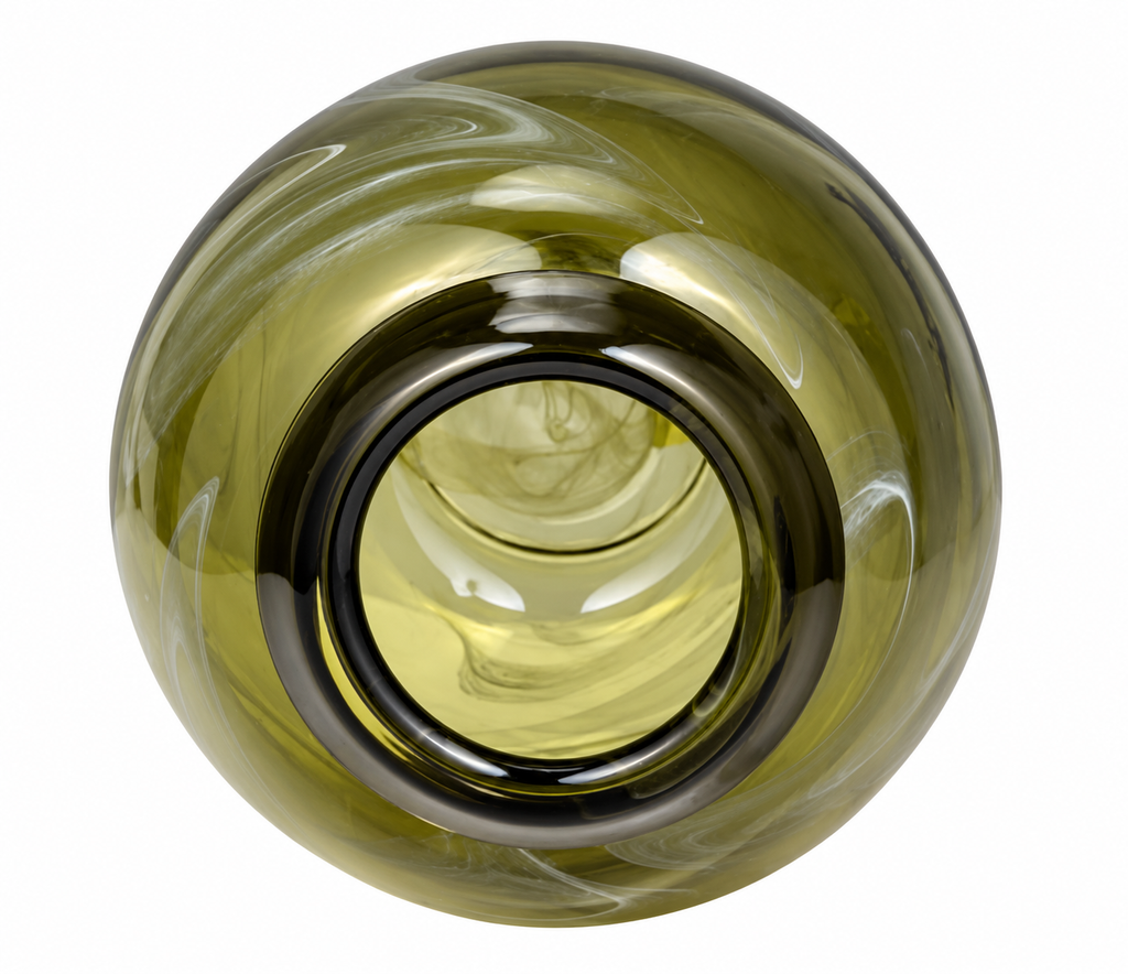 Swirl Green Bowl