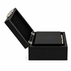 Silver & Black Boxes set of 2