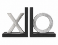 X and Bookends set of 2