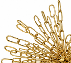 Amara Gold Objects Set of 3