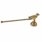 Gold Bird Brass Candle Snuffer
