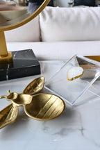 Decorative Cast Iron Gold Bee Shaped Dish