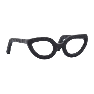 Black Glasses Sculpture