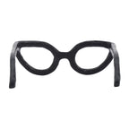 Black Glasses Sculpture