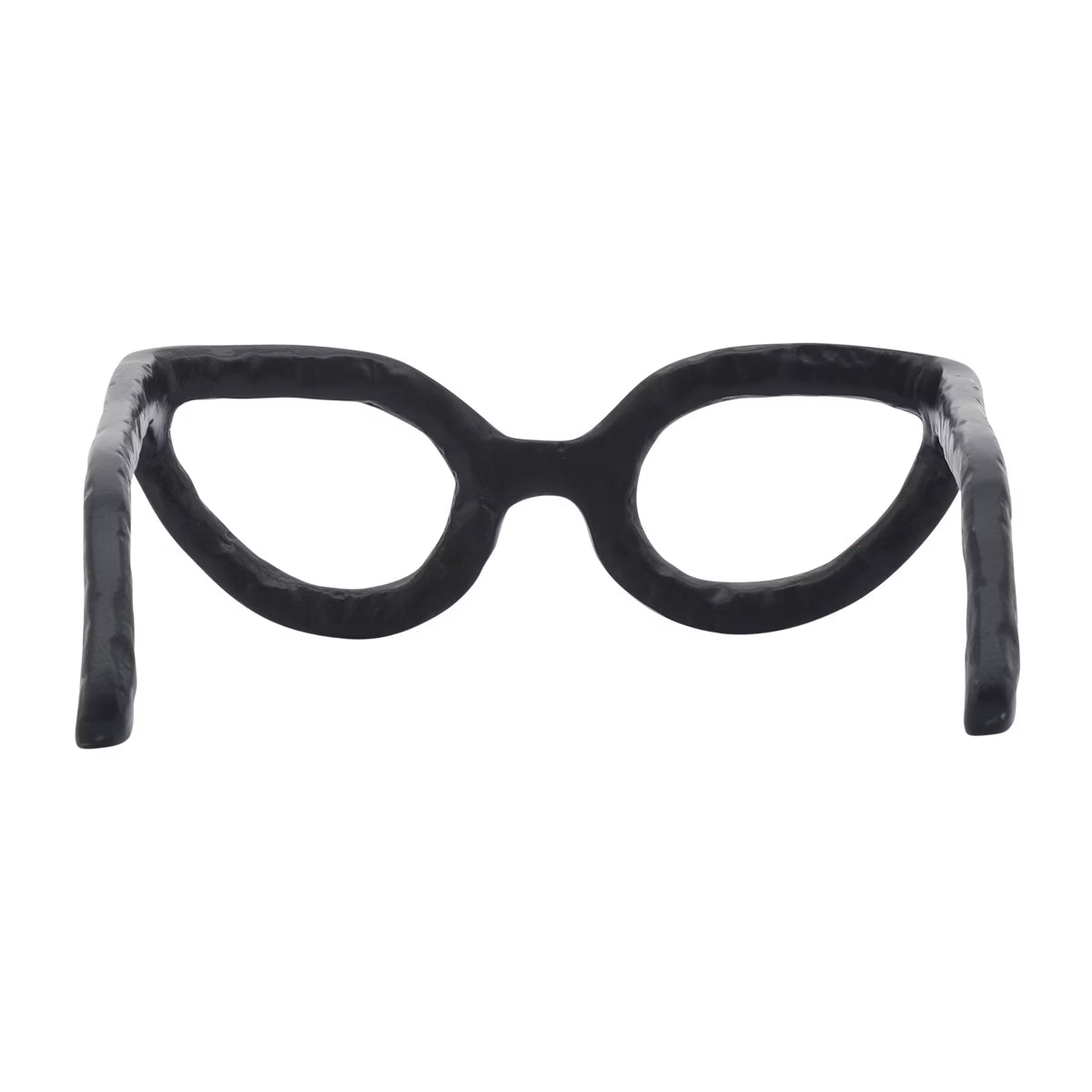Black Glasses Sculpture