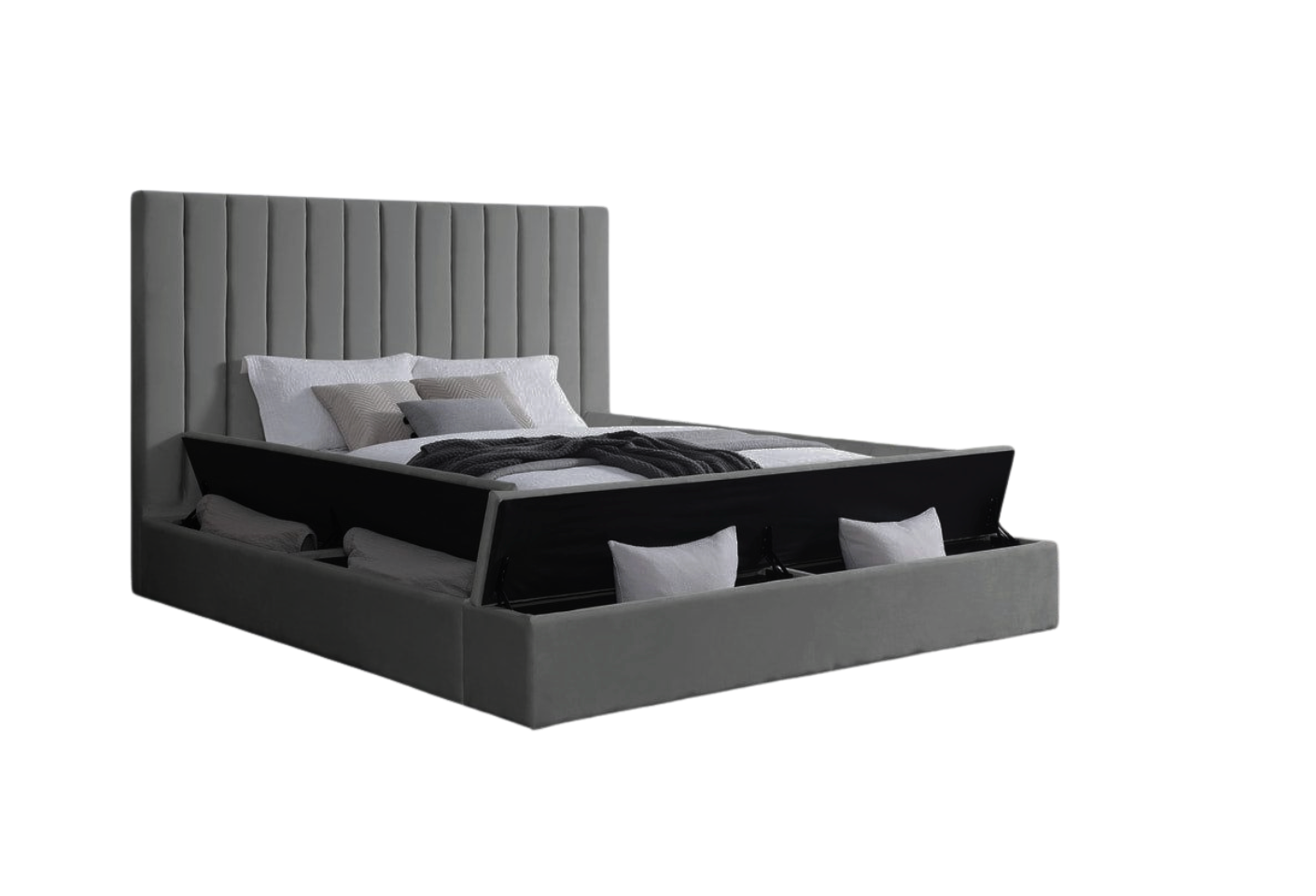 Alexandra Grey Queen Bed