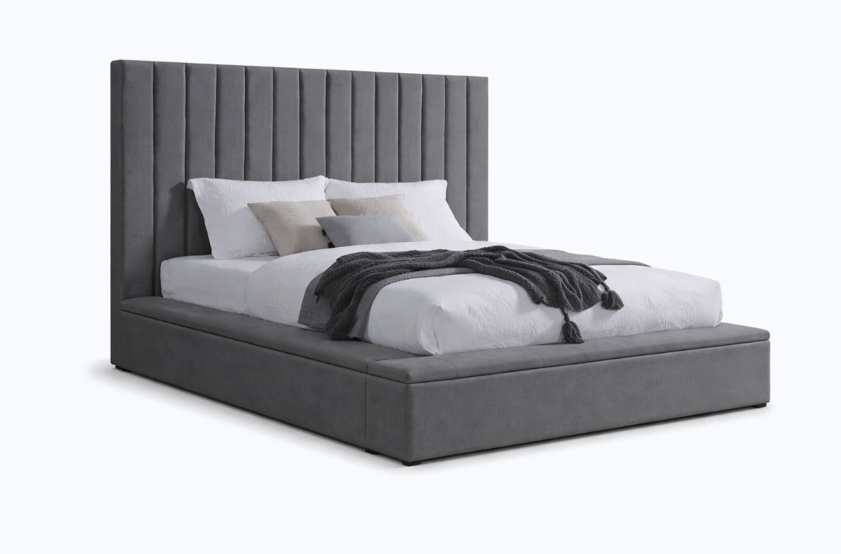 Alexandra Grey Queen Bed