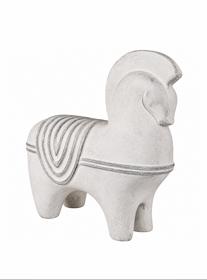 Ivory Horse Sculpture