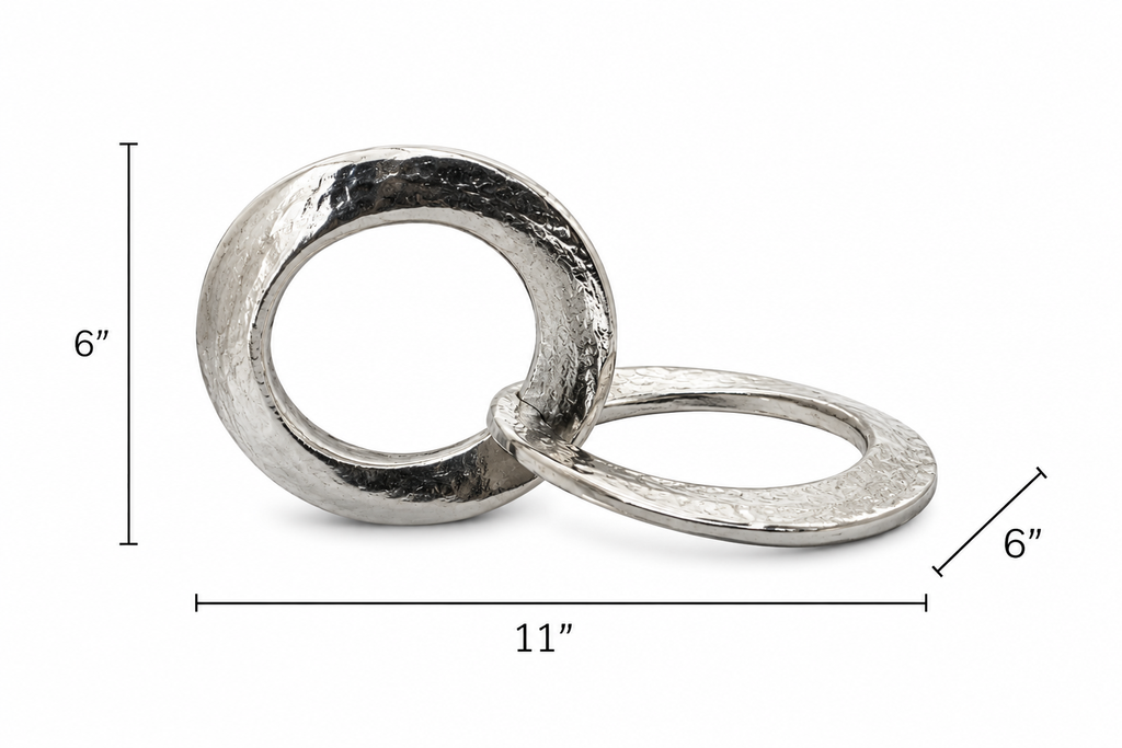 Silver Circle Links