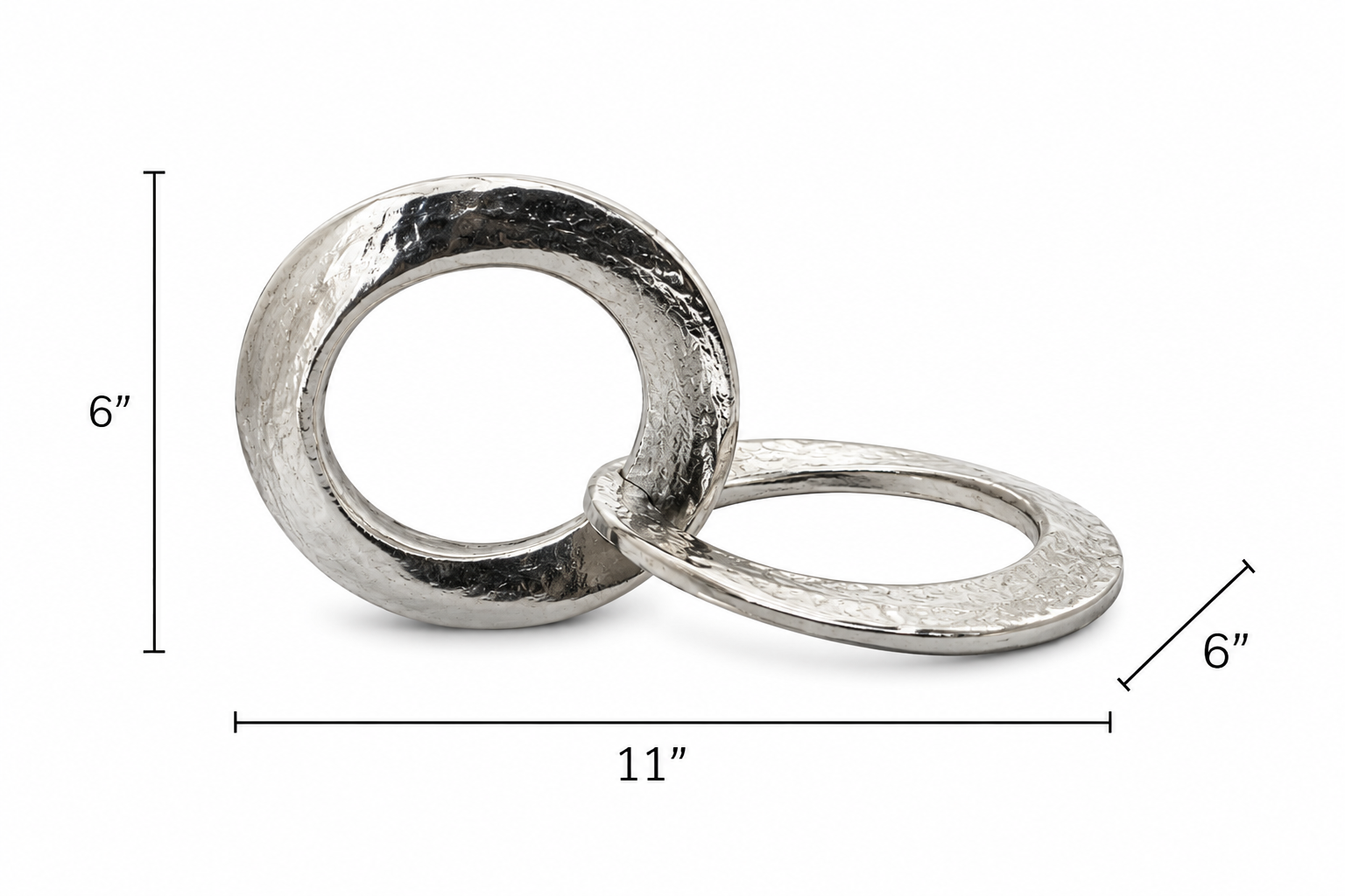 Silver Circle Links