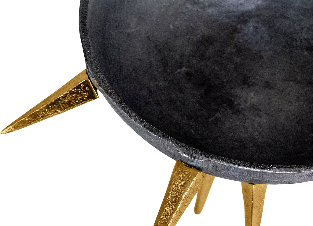 Punk Metal Centerpiece Bowl
