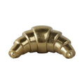 Metal Crescent Croissant Decorative Object