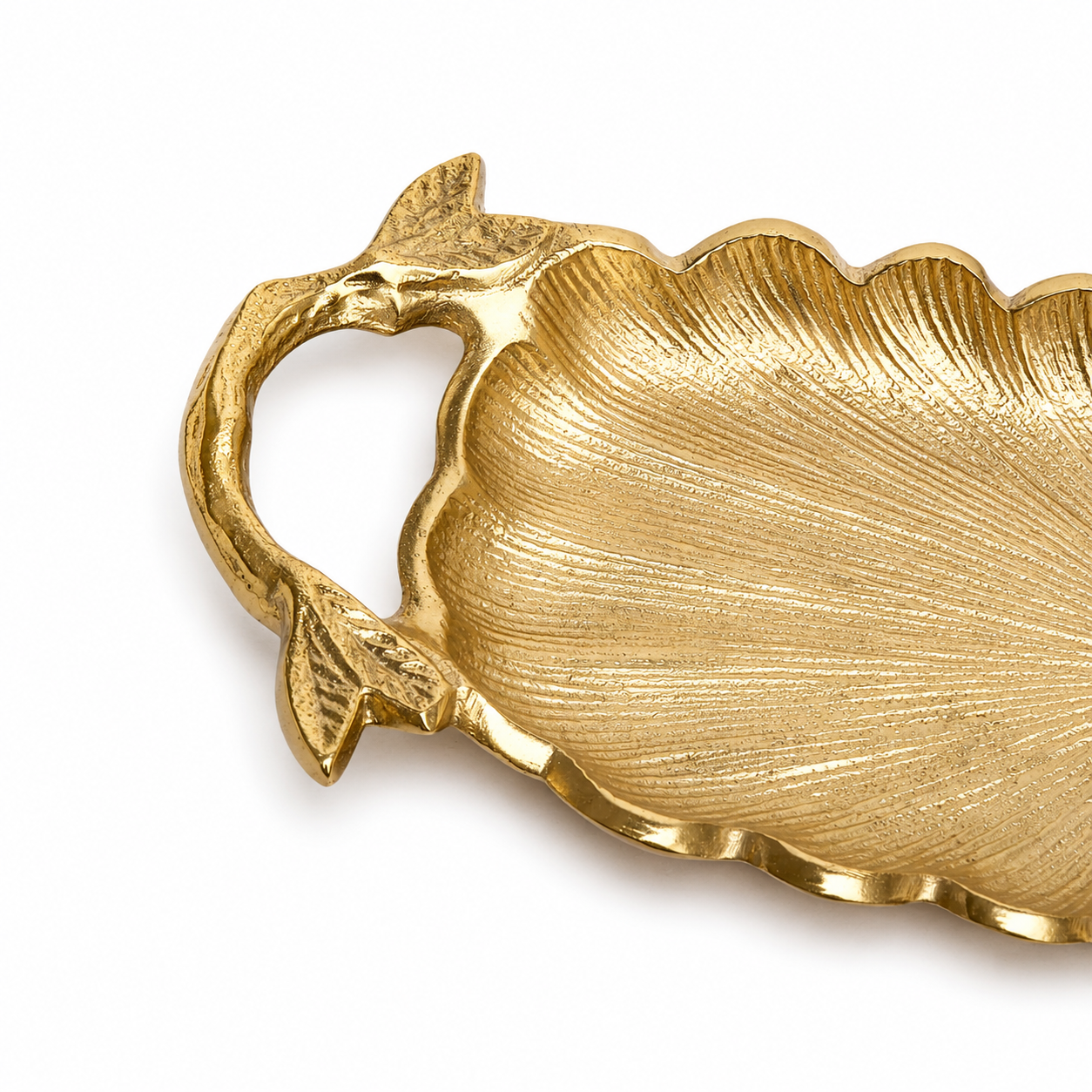 Gilded Leaf Serving Set