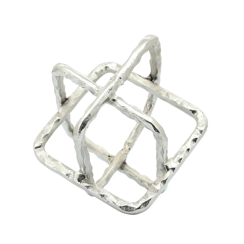 Meta Silver Square Orb