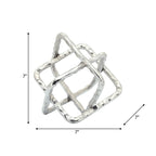 Meta Silver Square Orb