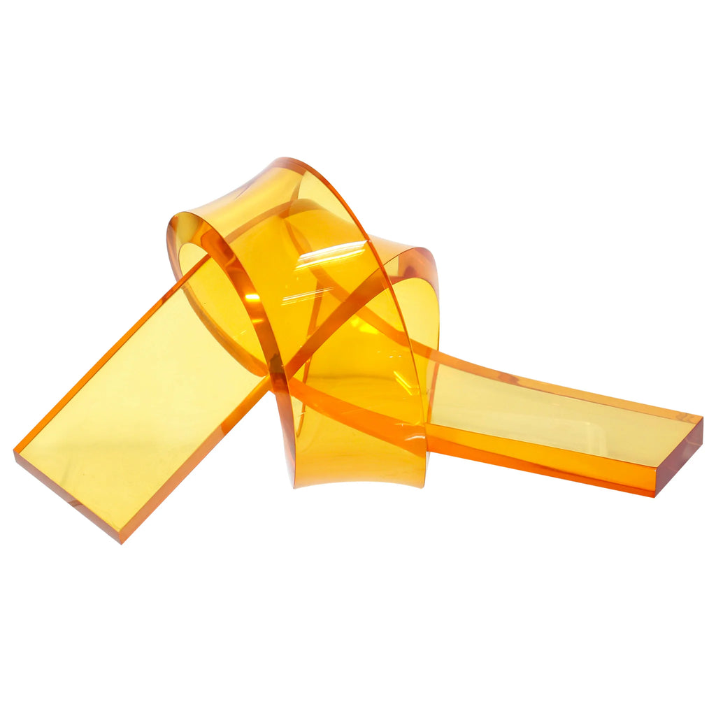 Orbit Knot Sculpture Orange