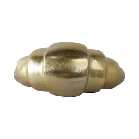 Metal Crescent Croissant Decorative Object