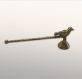 Gold Bird Brass Candle Snuffer