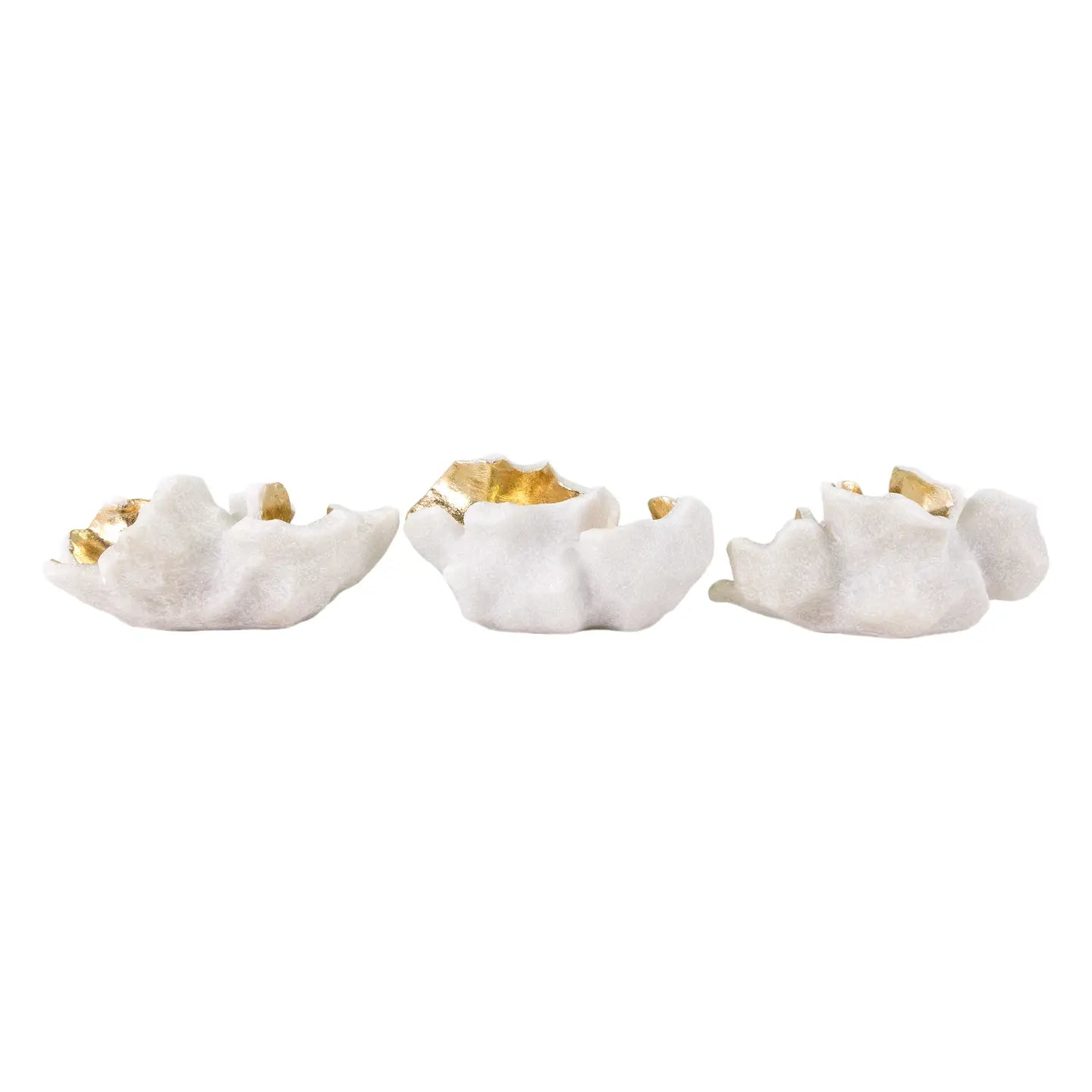Popcorn Sculptures set of 3