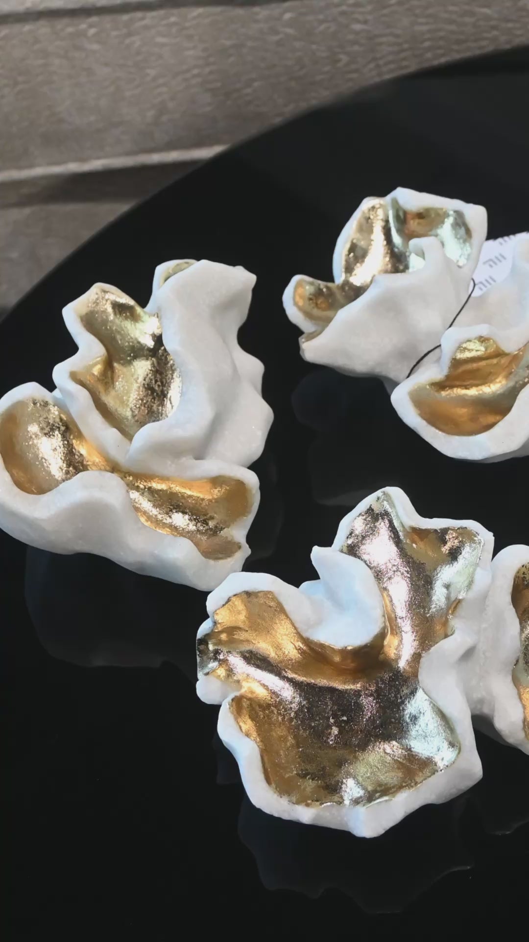 Popcorn Sculptures set of 3