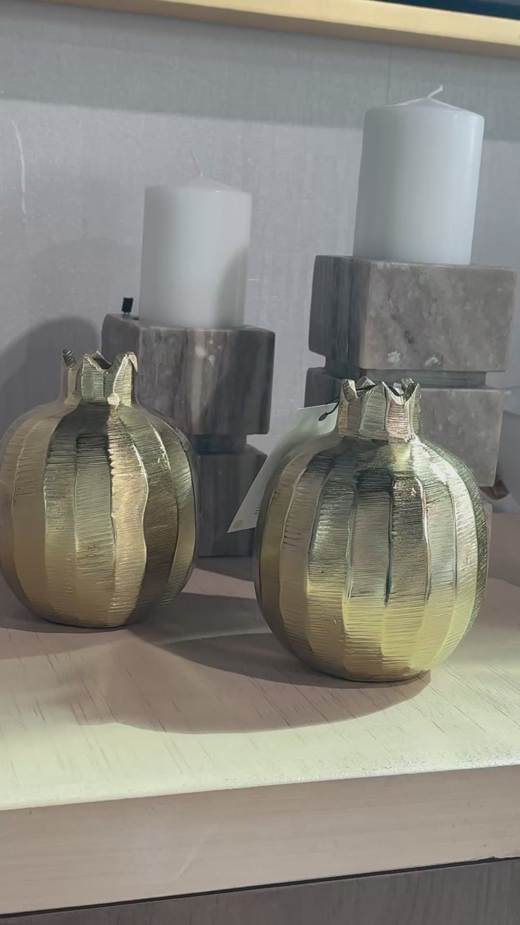 Brass Pomegranate Decorative Object