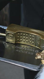 Gold Phone Figurine