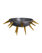 Punk Metal Centerpiece Bowl
